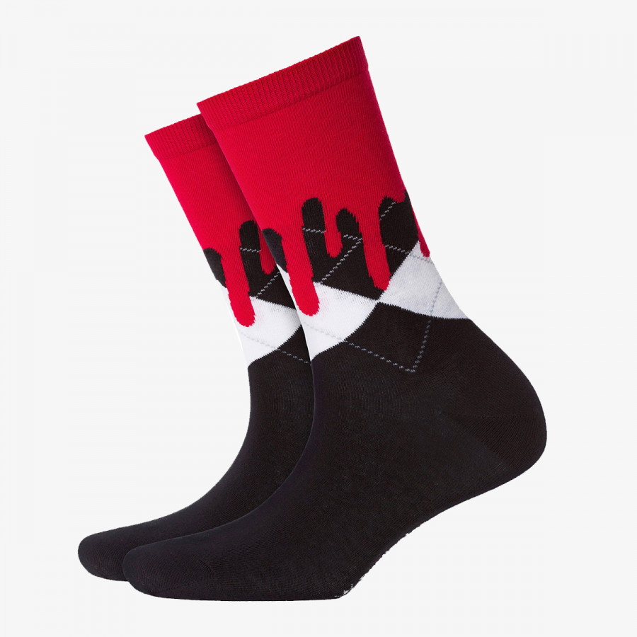 Nogavice NOGAVICE BLOODY HALLOW. BLACK 