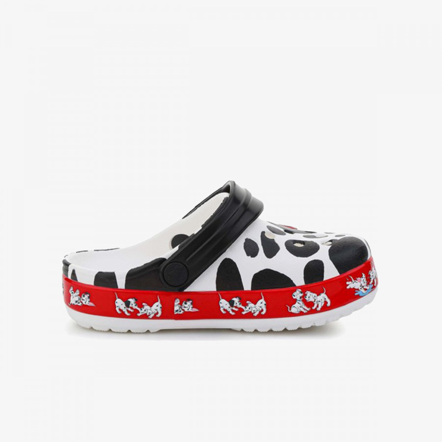 CROCS Natikači FL 101 Dalmatians Clog T Whi 