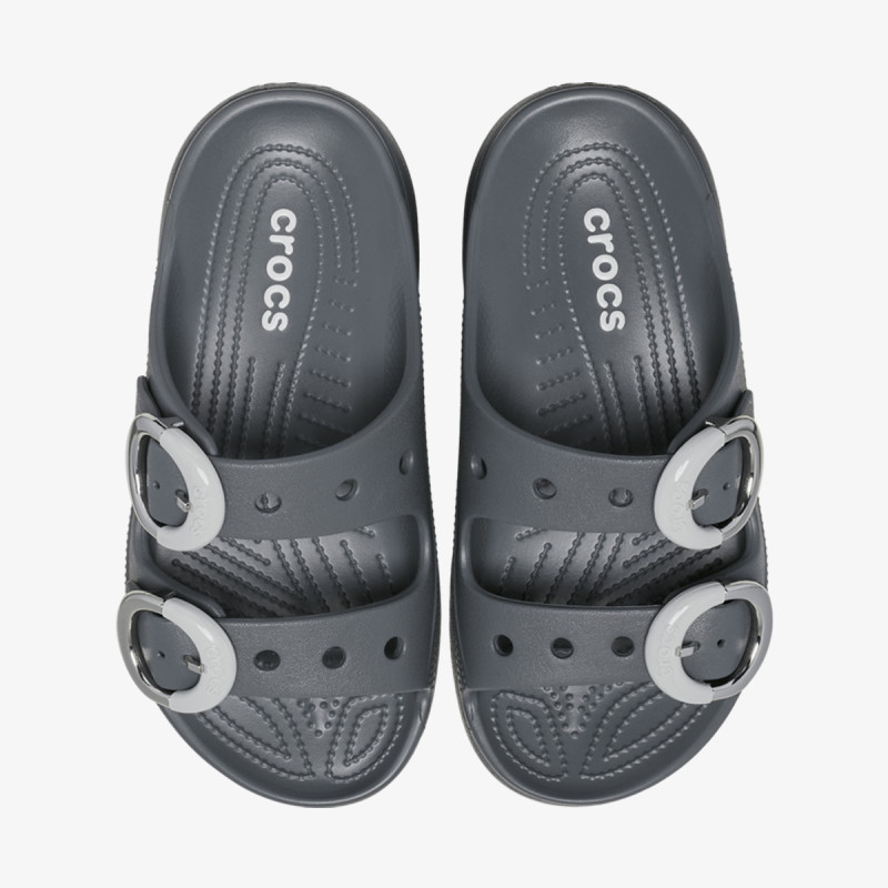 CROCS Natikači Sat Platform Dipped Buckle Sndl 
