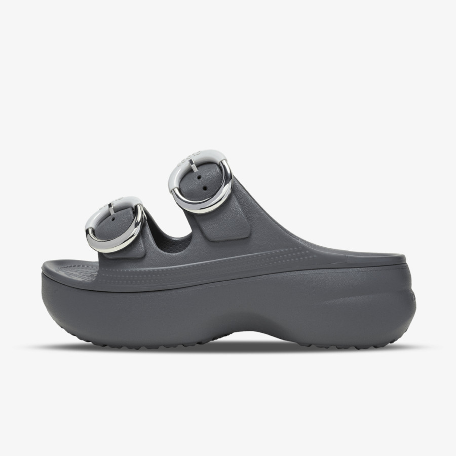 CROCS Natikači Sat Platform Dipped Buckle Sndl 