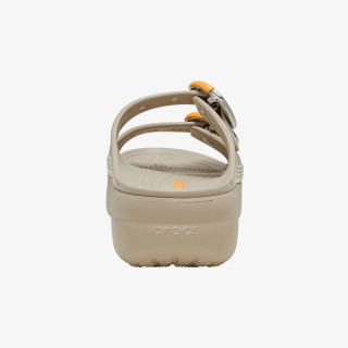 CROCS Natikači Sat Platform Dipped Buckle Sndl 