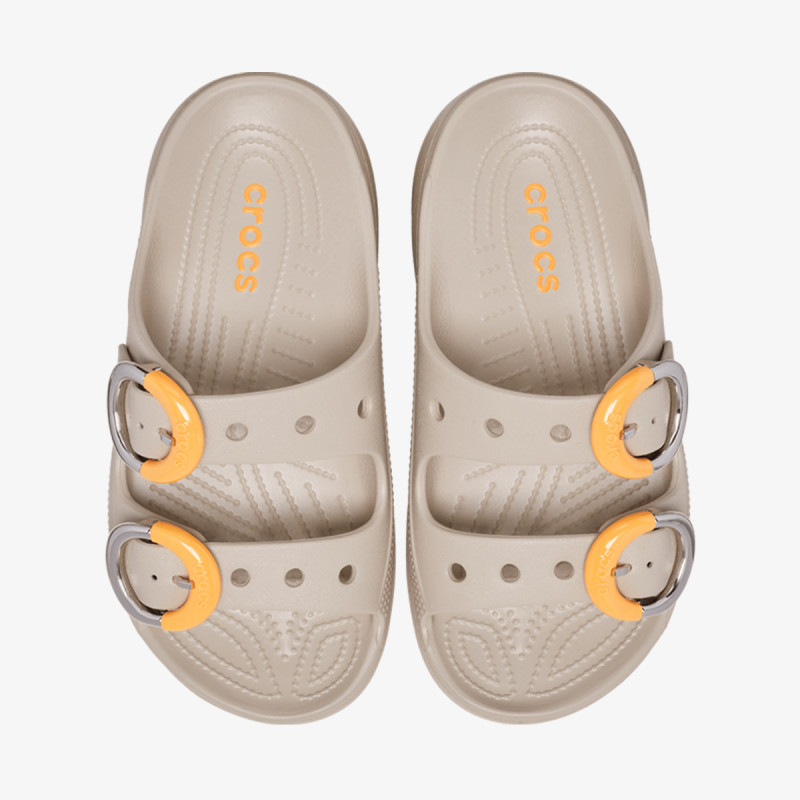 CROCS Natikači Sat Platform Dipped Buckle Sndl 