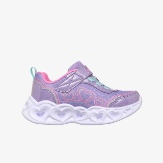 SKECHERS Superge HEART LIGHTS - BUBBLE LOVE 