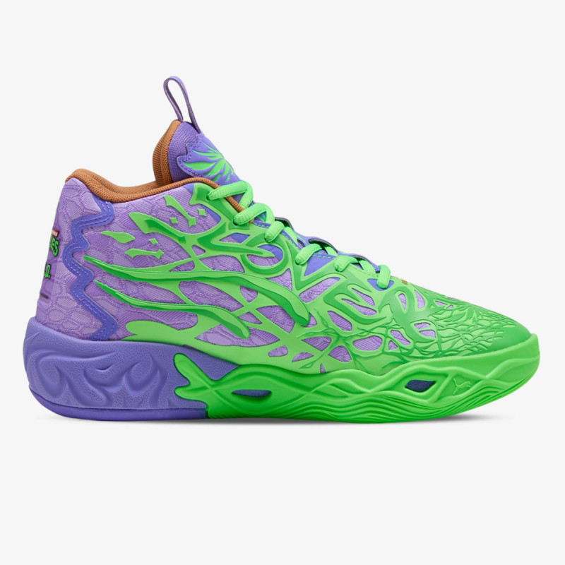 PUMA Superge MB.04 TMNT R&D Fluro Green Pes-PUMA Red-