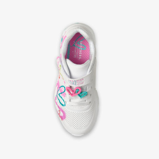 SKECHERS Superge JGoldcrown Uno Lite – Heart Status 