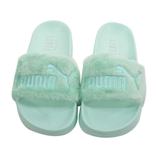 PUMA Natikači FUR SLIDE WNS BAY-PUMA SILVER 