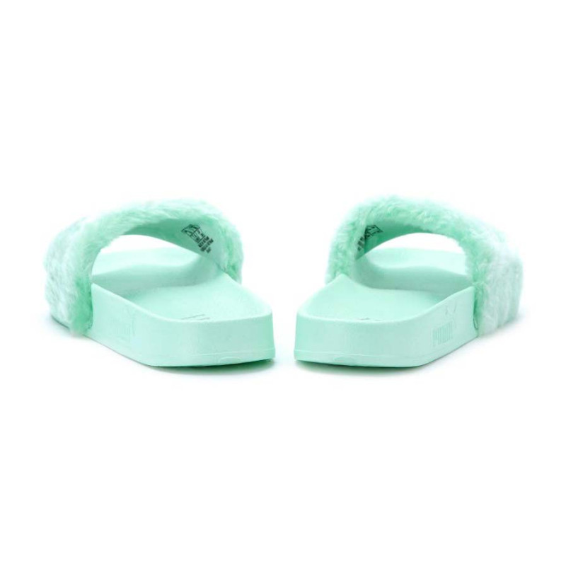 PUMA Natikači FUR SLIDE WNS BAY-PUMA SILVER 