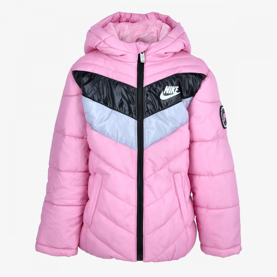 NIKE JAKNA NKG COLOR BLOCK CHEVRON PUFFER 
