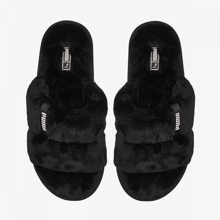 PUMA SANDALI FLUFF SOLO BLACK-ISLAND PINK 