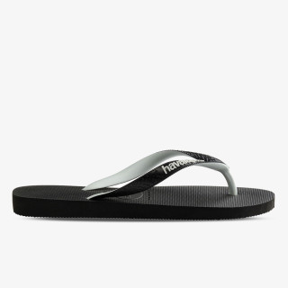 HAVAIANAS Japonke HAV. BRASIL LOGO BLACK/BLACK I25 