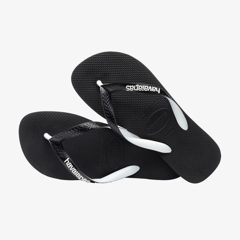 HAVAIANAS Japonke HAV. BRASIL LOGO BLACK/BLACK I25 