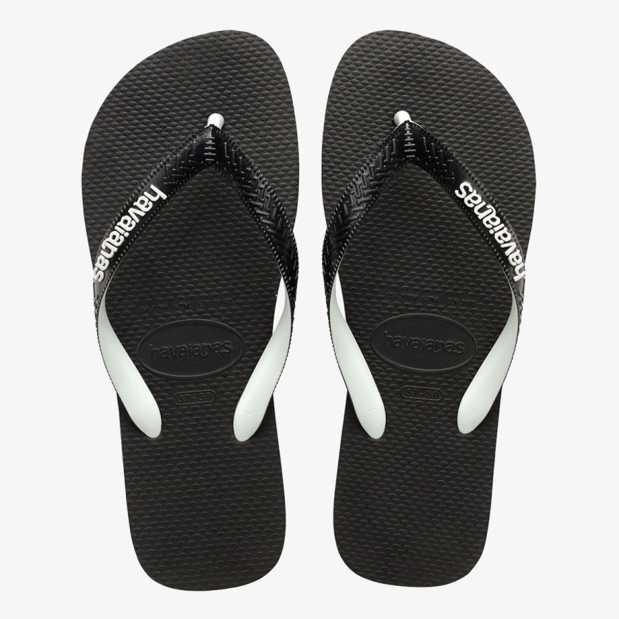 HAVAIANAS Japonke HAV. BRASIL LOGO BLACK/BLACK I25 