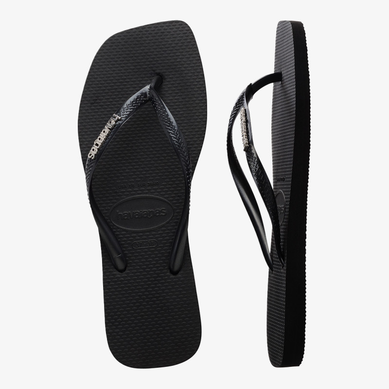 HAVAIANAS Japonke SLIM SQUARE LOGO METALLIC 