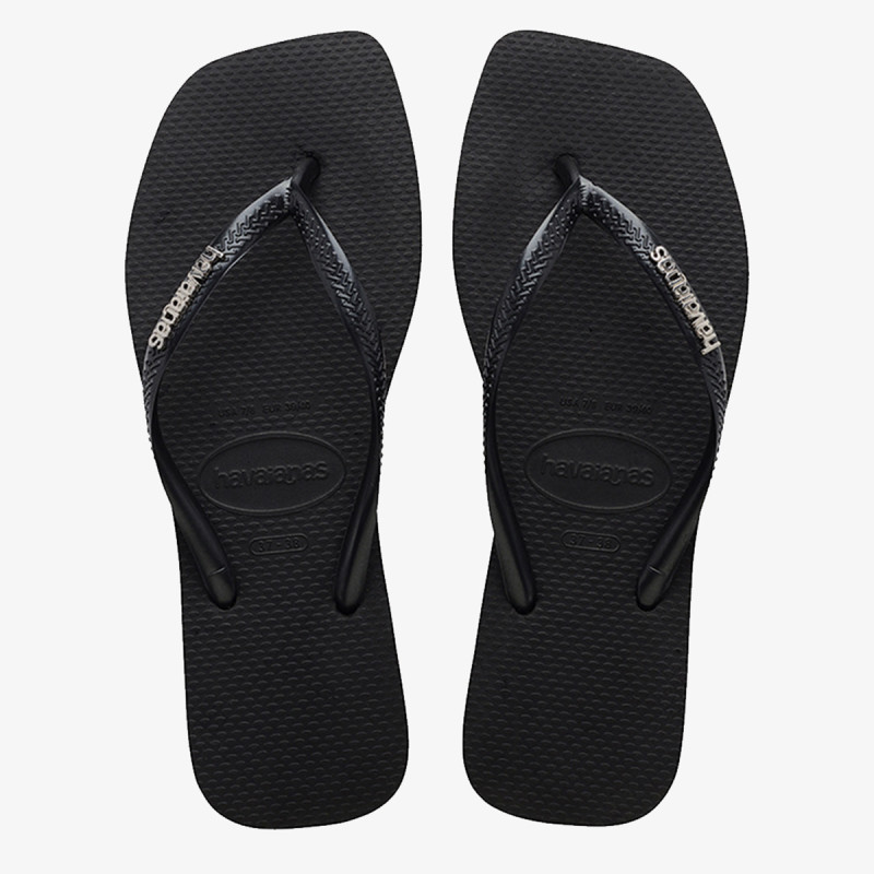 HAVAIANAS Japonke SLIM SQUARE LOGO METALLIC 