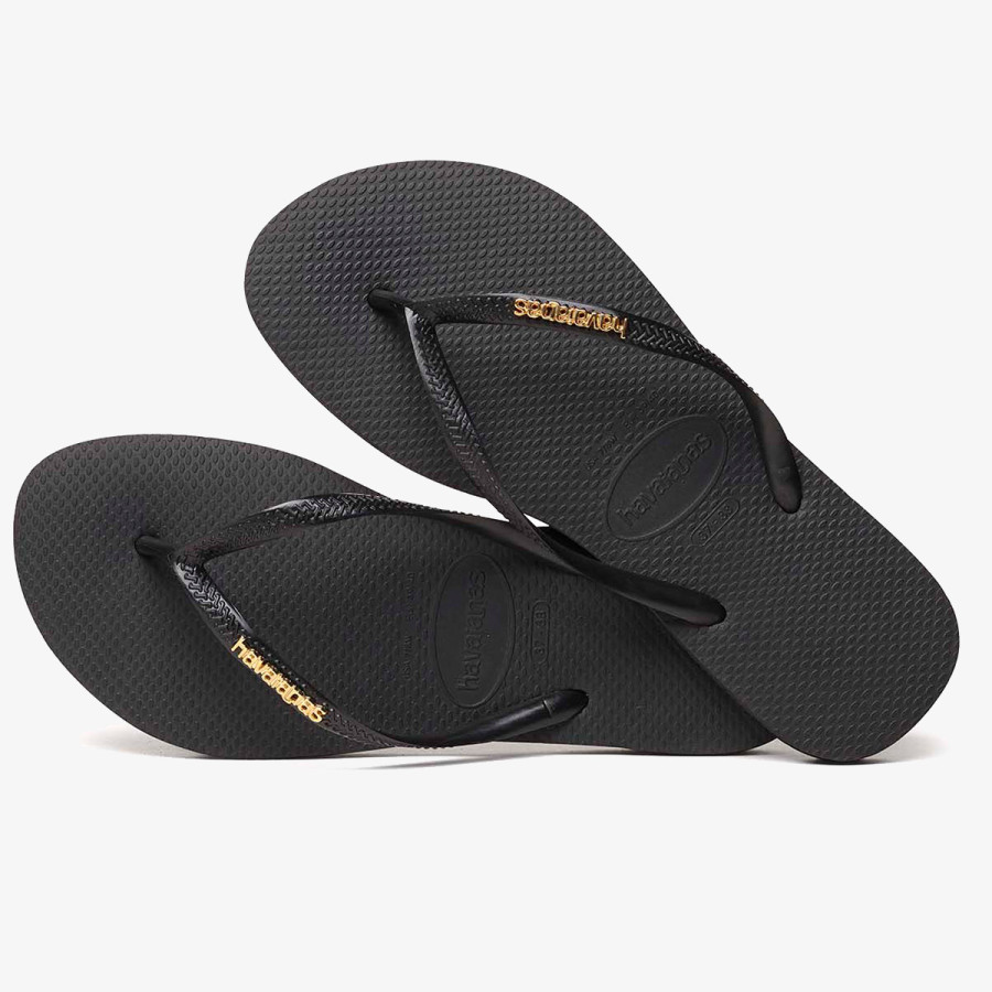 HAVAIANAS Natikači HAV. SLIM LOGO METALLIC 