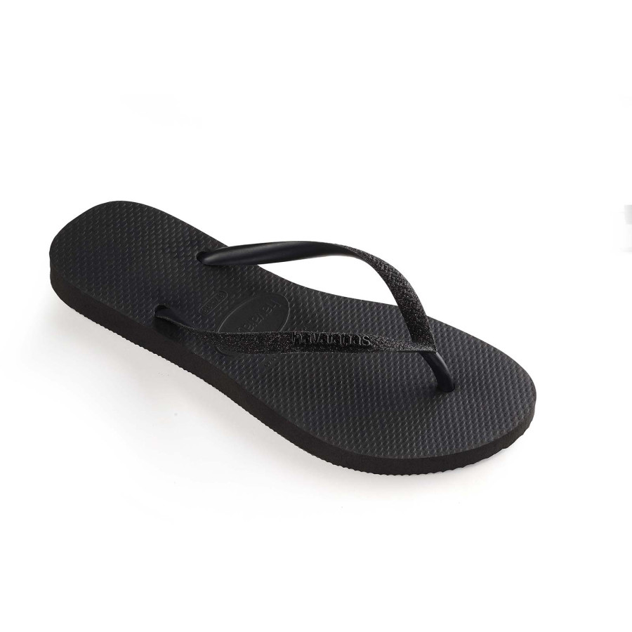 HAVAIANAS ČEVLJI HAV. SLIM GLITTER BLACK 