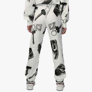 NIKE SPODNJI DELI TRENIRKE JDG WJ BROOKLYN FLC PANT AOP 