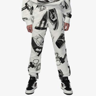 NIKE SPODNJI DELI TRENIRKE JDG WJ BROOKLYN FLC PANT AOP 