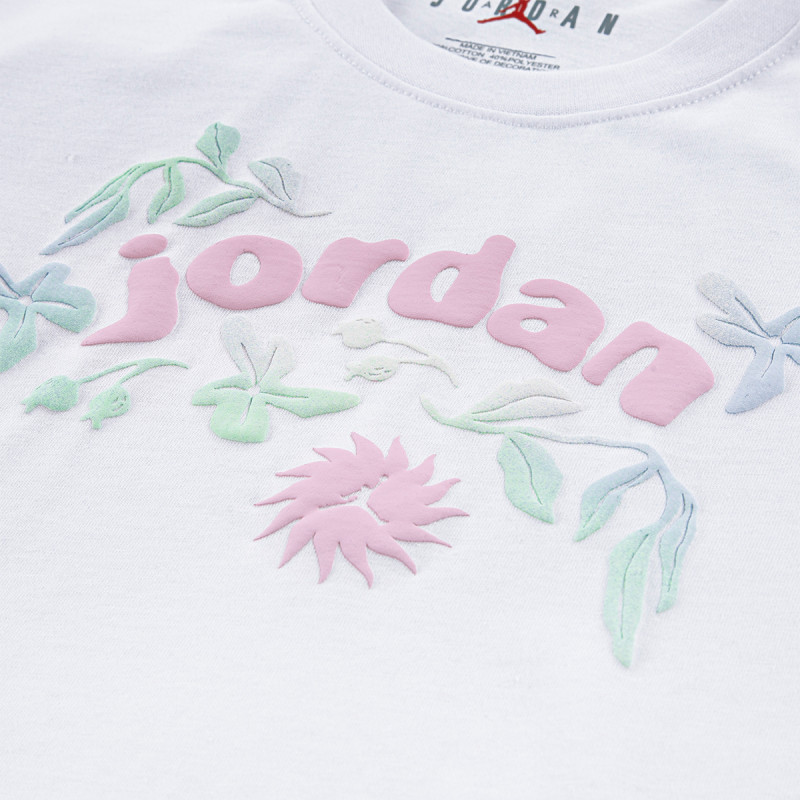JORDAN KRATKA MAJICA JDG JORDAN PUFF FLORAL 