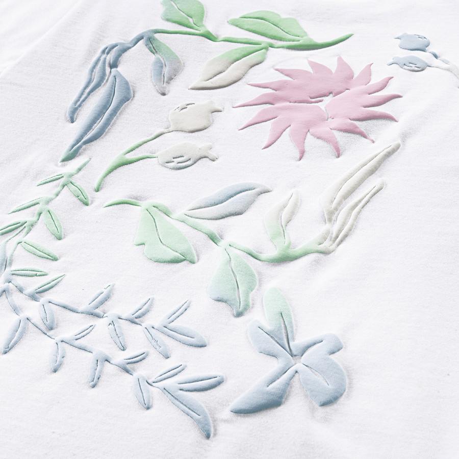 JORDAN KRATKA MAJICA JDG JORDAN PUFF FLORAL 