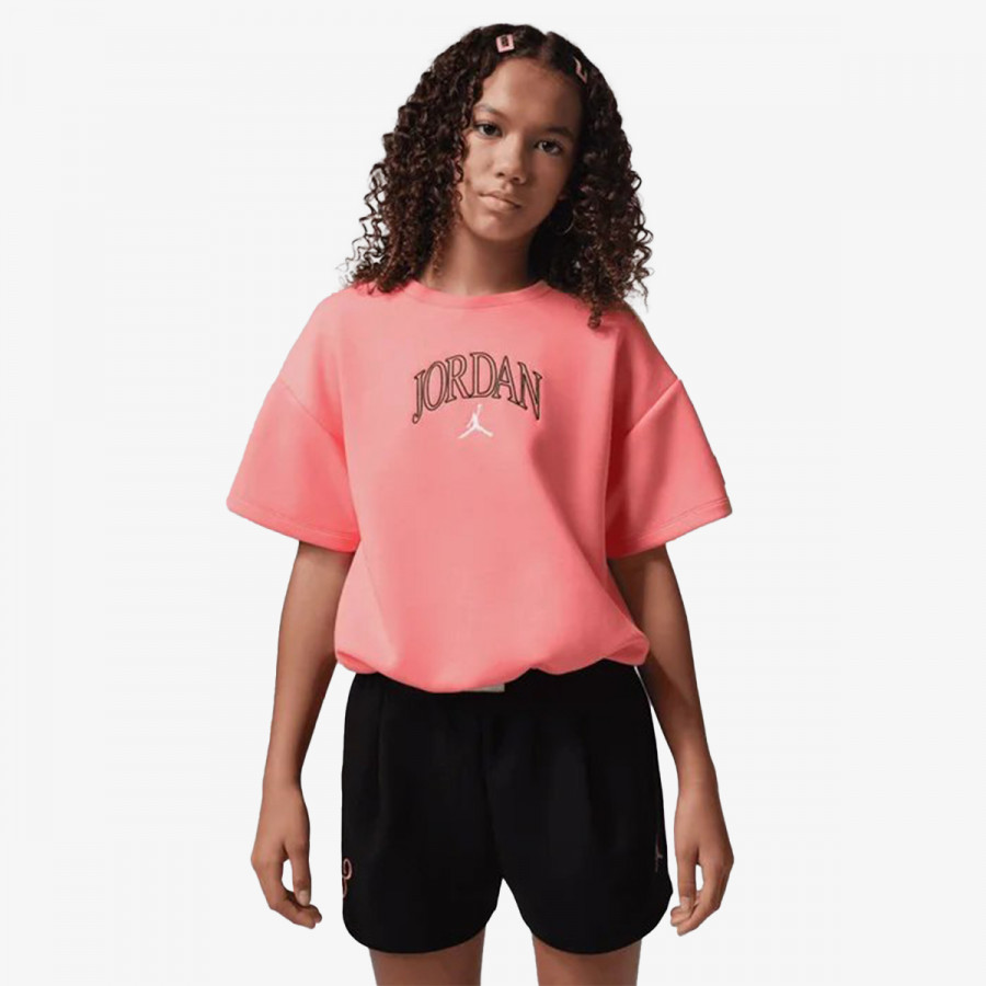 JORDAN KRATKA MAJICA JDG FLOWER OF FRIENDSHIP KNIT 