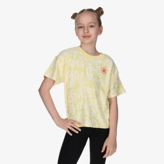CONVERSE KRATKA MAJICA CNVG FLORAL JACQUARD DOLMAN TE 
