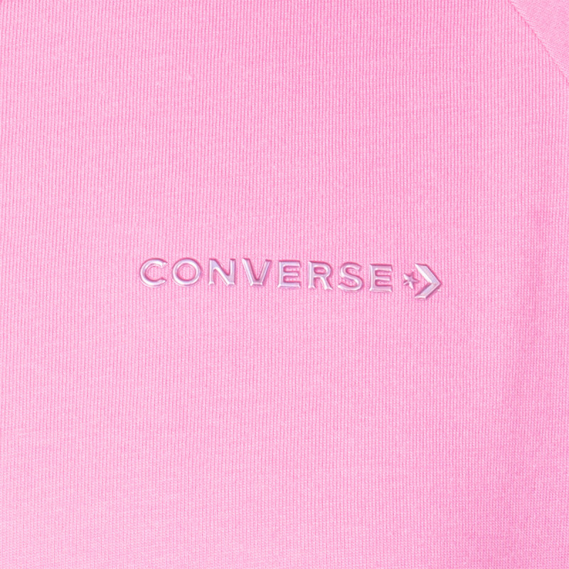 CONVERSE KRATKA MAJICA CNVG RAGLAN HI LOW KNIT TOP 
