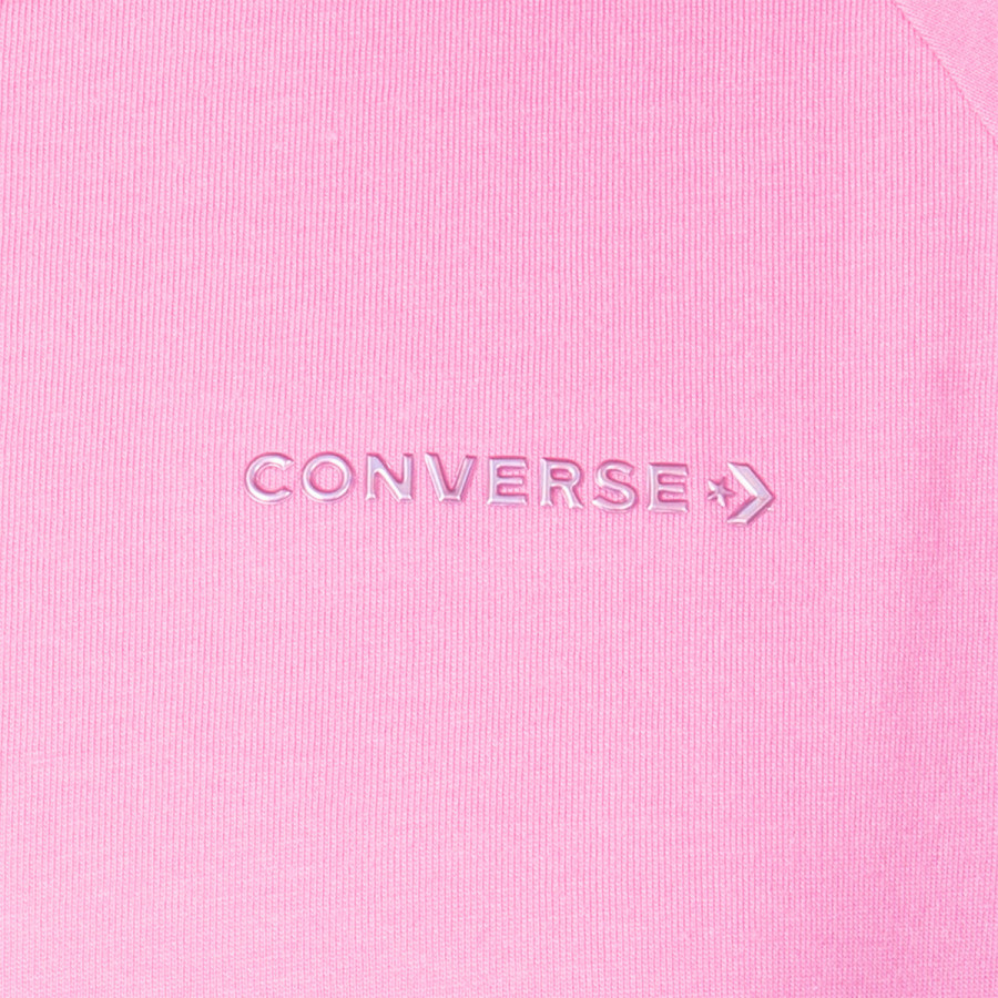 CONVERSE KRATKA MAJICA CNVG RAGLAN HI LOW KNIT TOP 
