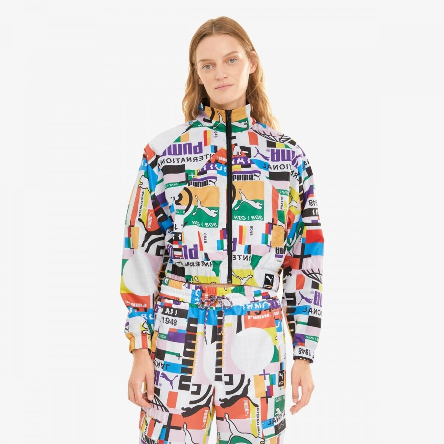 PUMA KAPUCAR PUMA PI AOP Woven Track Jacket | Buzz - Spletna trgovina