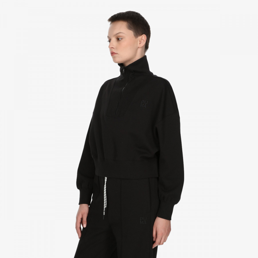 PUMA PULOVER Infuse Half-Zip DK Puma Black 