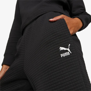 PUMA SPODNJI DELI TRENIRKE PUMA CLASSICS QUILTED PANTS 