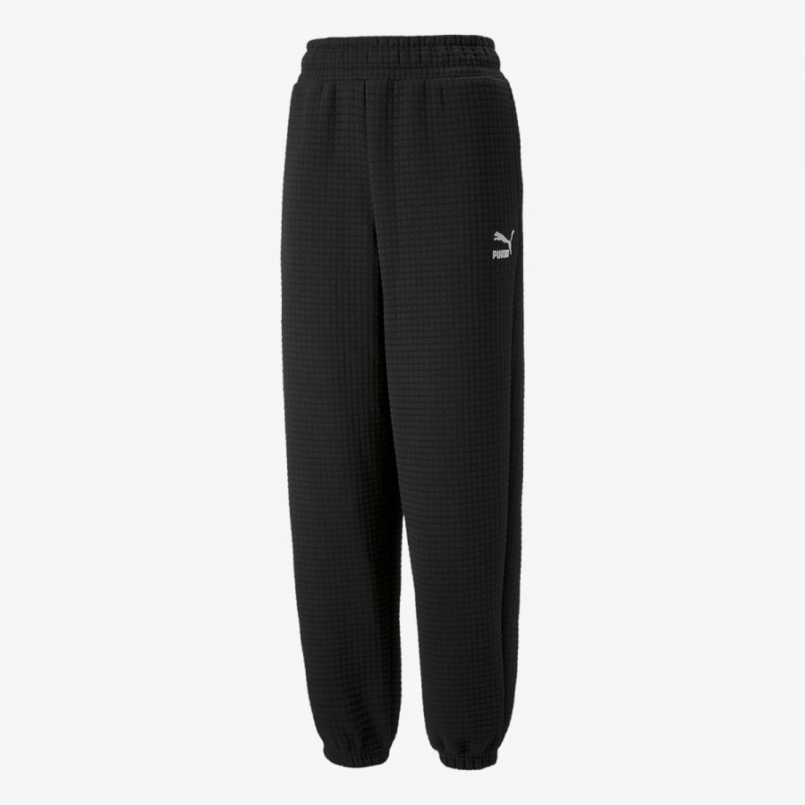 PUMA SPODNJI DELI TRENIRKE PUMA CLASSICS QUILTED PANTS 