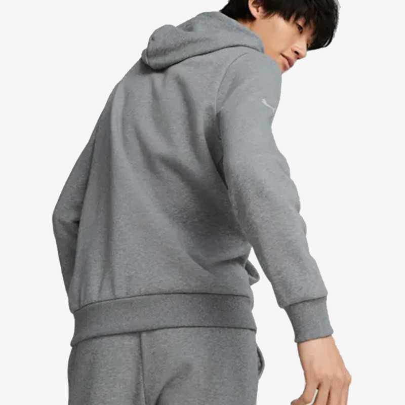 PUMA KAPUCAR BMW MMS ESS FLEECE HOODIE MEDIUM GRAY HE 