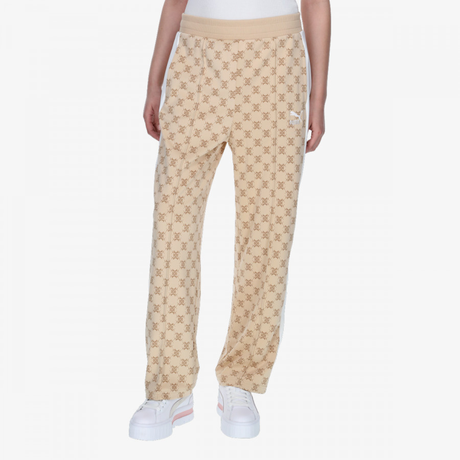 PUMA SPODNJI DELI T7 AOP Pants Light Sand 