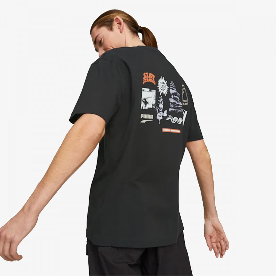 PUMA KRATKA MAJICA PUMA DOWNTOWN Graphic Tee 