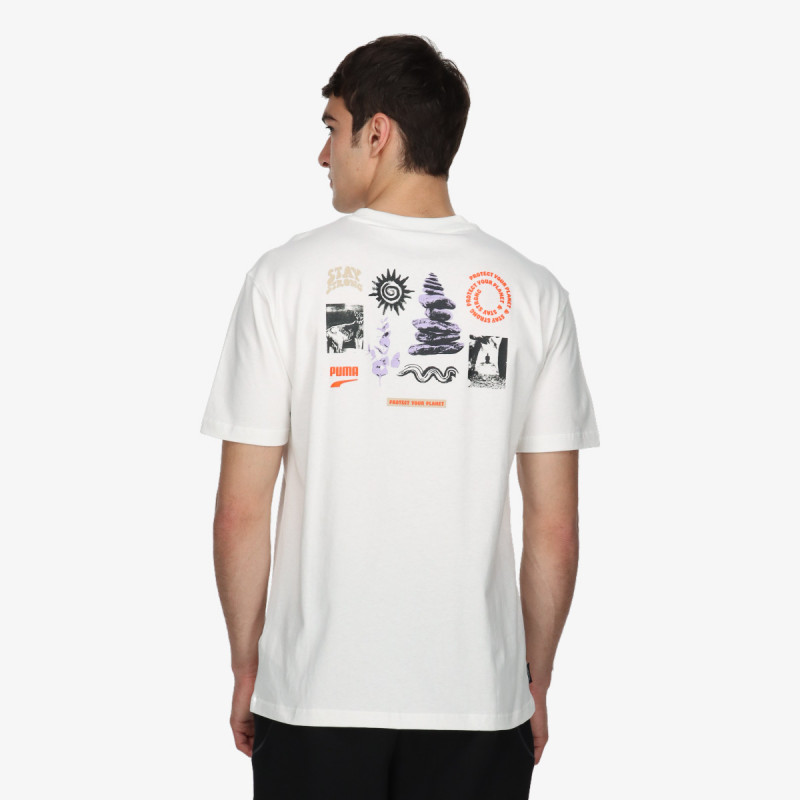 PUMA Majica PUMA DOWNTOWN Graphic Tee 