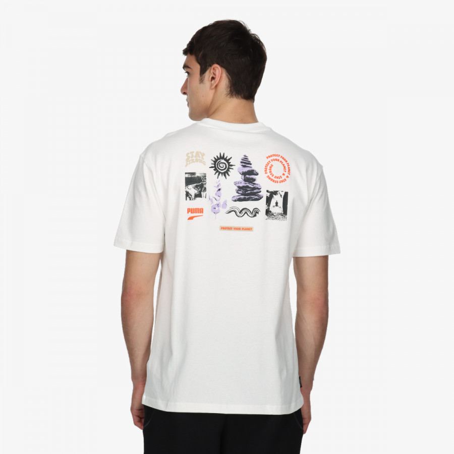 PUMA Majica PUMA DOWNTOWN Graphic Tee 