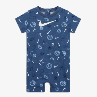 NIKE BODI NKN AOP SPORTSBAKK ROMPER 