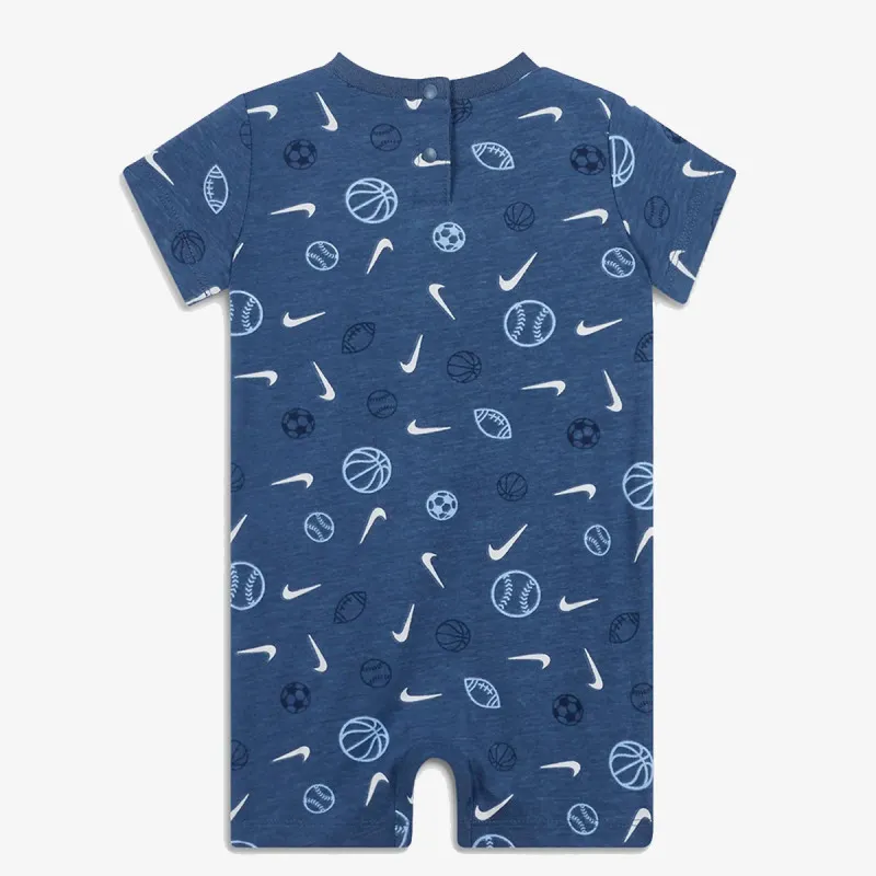 NIKE BODI NKN AOP SPORTSBAKK ROMPER 