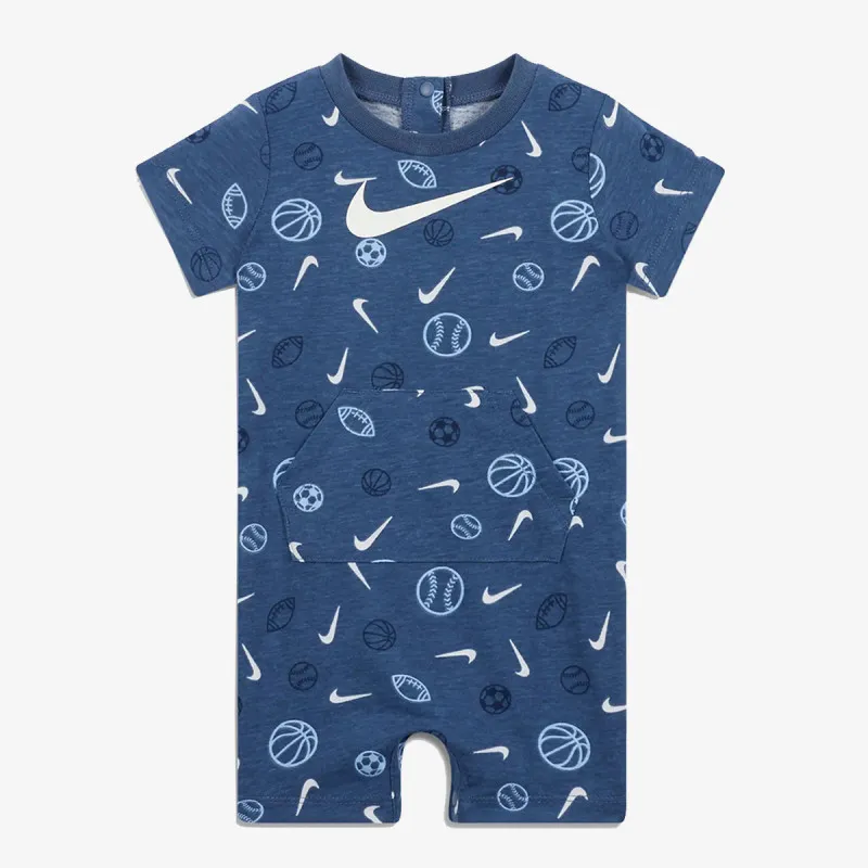 NIKE BODI NKN AOP SPORTSBAKK ROMPER 