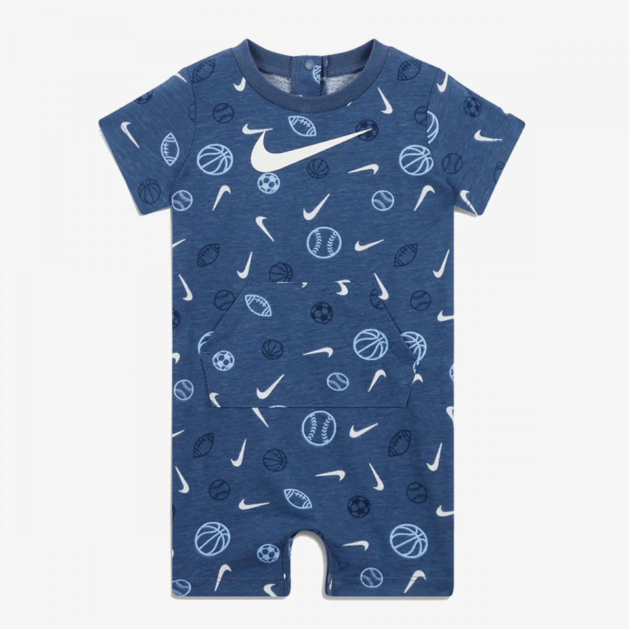 NIKE BODI NKN AOP SPORTSBAKK ROMPER 