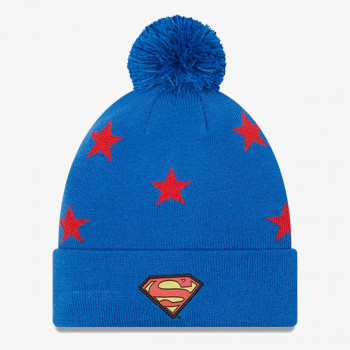 NEW ERA KAPE KAPA OTR.CHYT STAR BOBBLE BEANIE SUPERMAN BAZ 