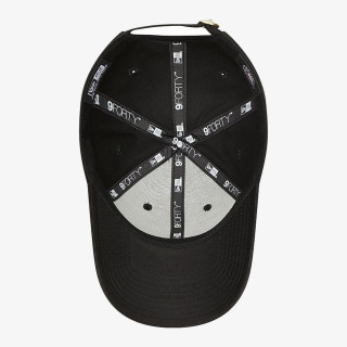 NEW ERA KAPE KAPA WMNS METALLIC LOGO 9FORTY NEYYAN  BLKMTG 