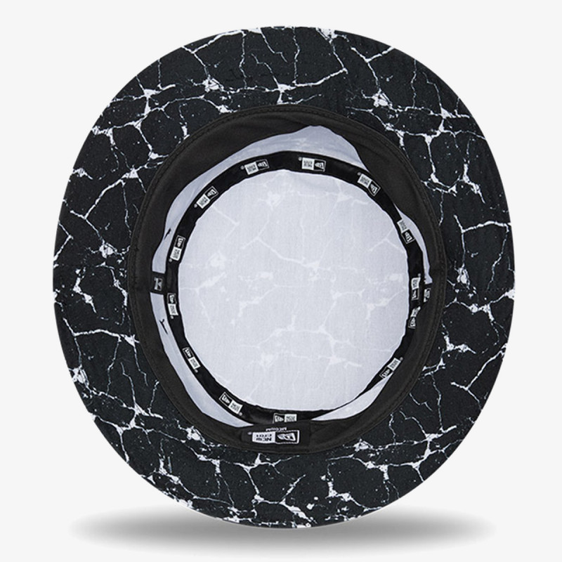 NEW ERA KAPE KAPA MARBLE TAPERED BUCKET NEWERA BLKWHI 