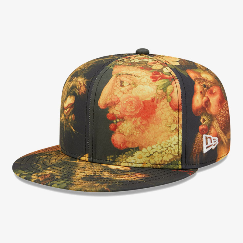 NEW ERA KAPE S ŠILTOM LE LOUVRE BLKWHI 