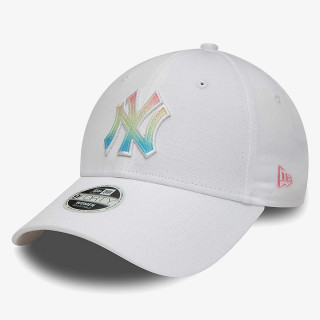 NEW ERA KAPE S ŠILTOM KAPA WMNS OMBRE INFILL 9FORTY NEYYAN WHI 