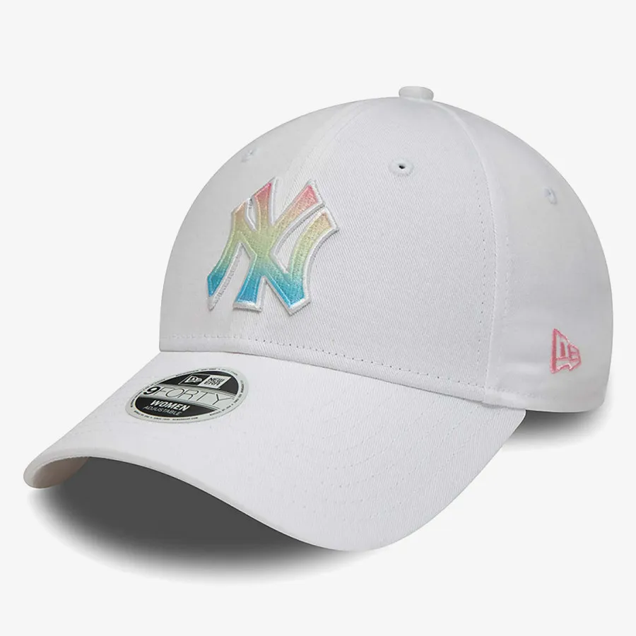 NEW ERA KAPE S ŠILTOM KAPA WMNS OMBRE INFILL 9FORTY NEYYAN WHI 