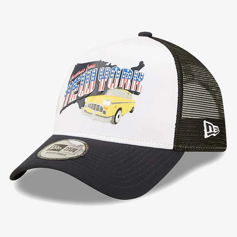 NEW ERA KAPE S ŠILTOM US STATE WORDMARK TRUCKER NEWERA  NVY 
