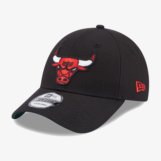 NEW ERA KAPE S ŠILTOM TEAM SIDE PATCH 9FORTY CHIBUL  BLKFDR 