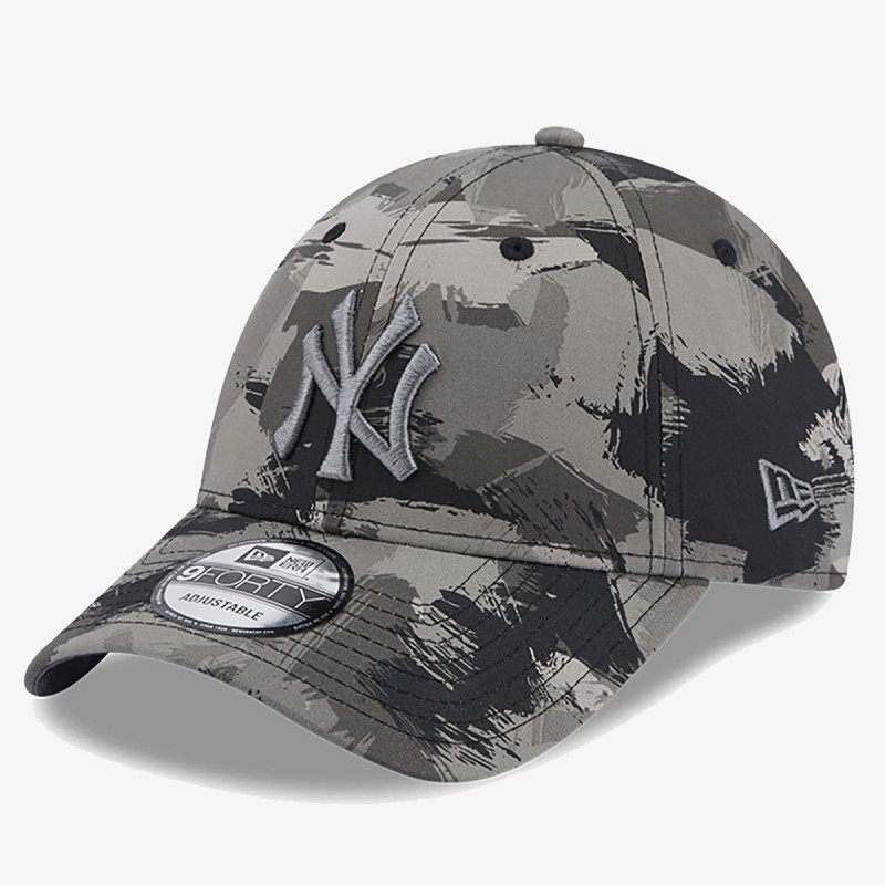 NEW ERA KAPE S ŠILTOM PAINTED AOP 9FORTY NEYYAN  GRHBLK 